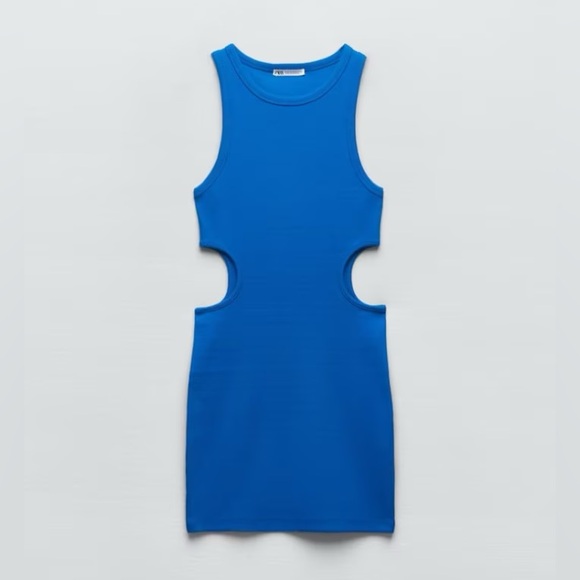ZARA Cut-out mini dress - Picture 1 of 4